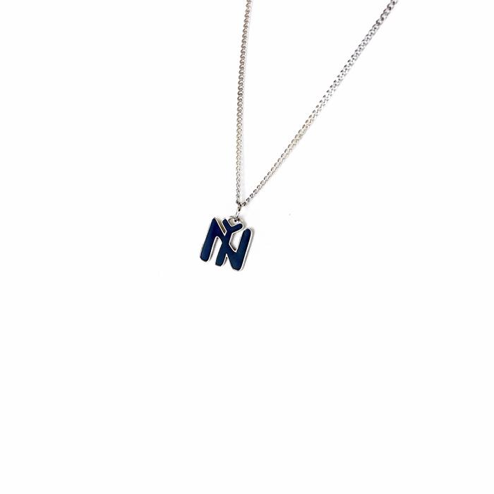 yankees blue aime ny necklace