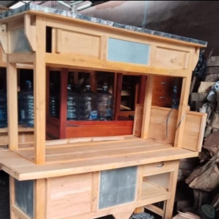 Rombong Kayu, Gerobak Angkringan, Rombong Minimalis, Gerobak Dorong, Rombong Portable, Gerobak Juala