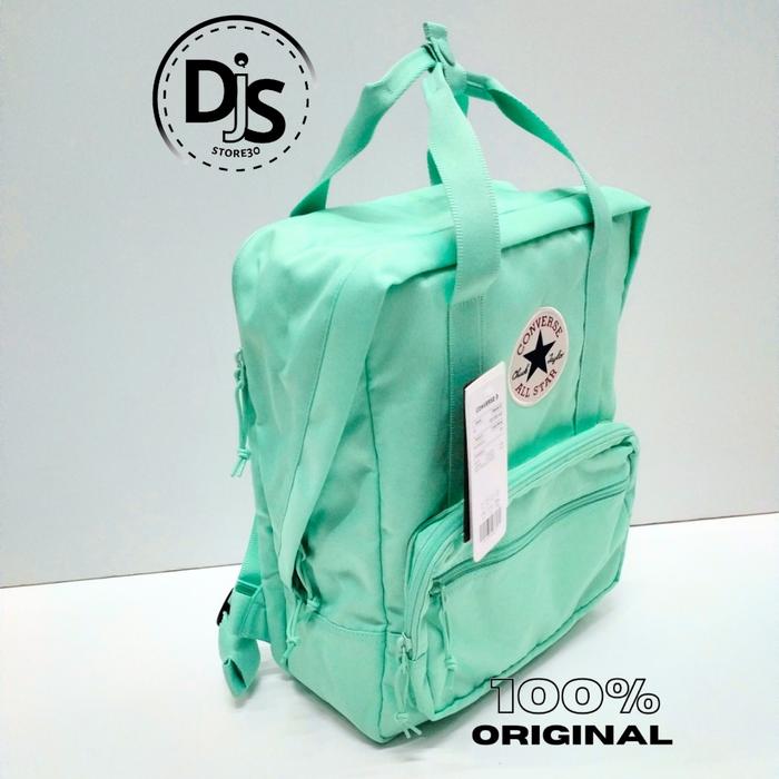 Tas Converse Small Square Backpack Hijau