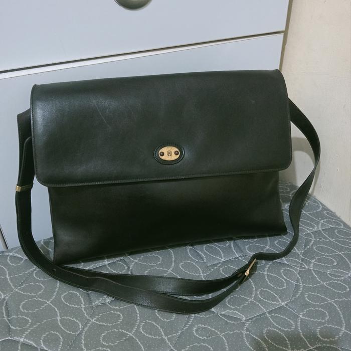 Tas Bag Aigner Pria Original Second
