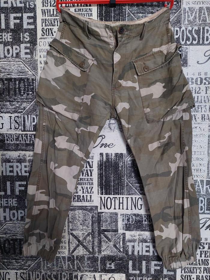Monkey Pants Camo Avirex Style celana jogger (TWILL)