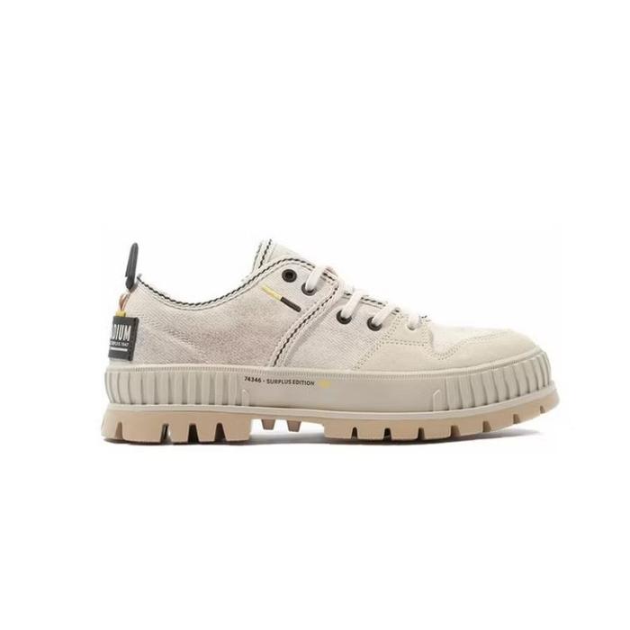 Palladium Pallashock Distressed Chocolate Thick Bottom Casual Shoes Original