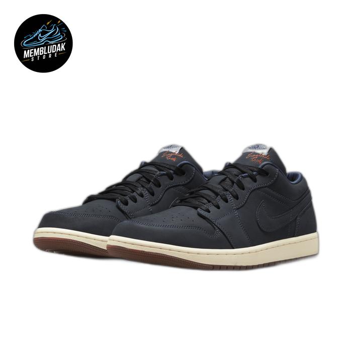 Sepatu Sneakers Nike Air Jordan 1 Low x Eastside Golf Navy Unisex