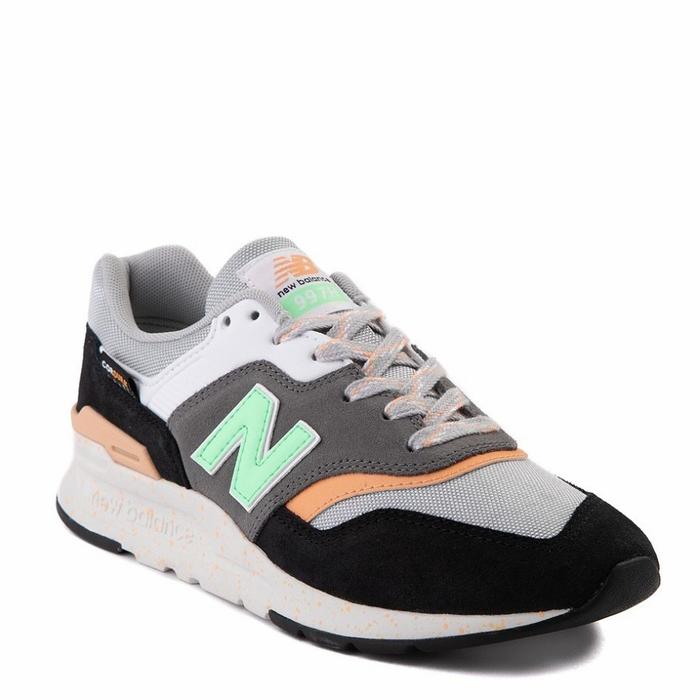 Sepatu Pria New Balance 997H Cordura Black/Orange Original
