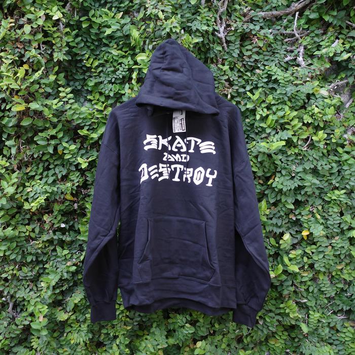 Thrasher - Skate And Destroy Hoodie Black