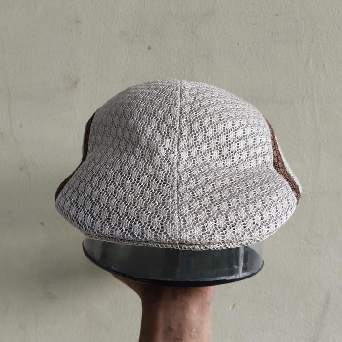 Topi Copet / Topi Pelukis / Topi Seniman / Flat Cap Bordir Kangol (No Tag ) size M