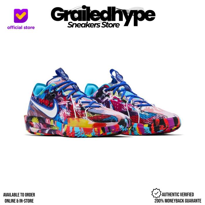 Nike Air Zoom GT Cut 3 x Jewell Loyd Paint (100% Original Resmi)