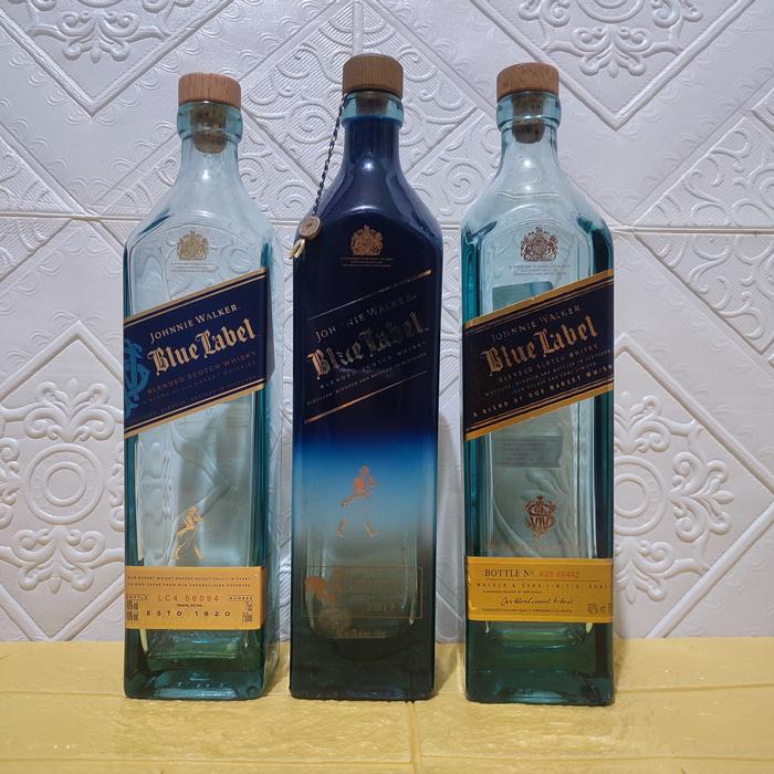 koleksi botol bekas_blue label no dus
