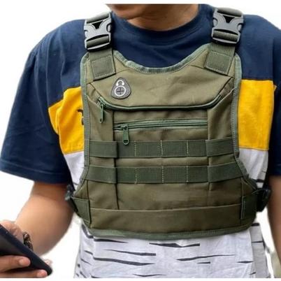 Tactical ORIGINAL Rompi Dada Tas Dada Pria Tactical ORIGINAL Pelindung Dada Model Rompi