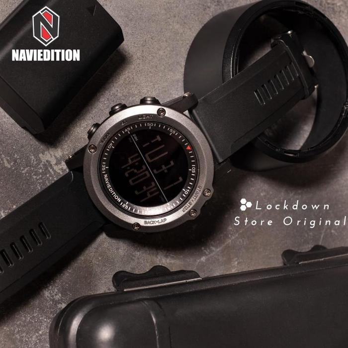 Jam Tangan Original Digital NAVIEDITION 1089 Karet Jam Tangan Digital Original