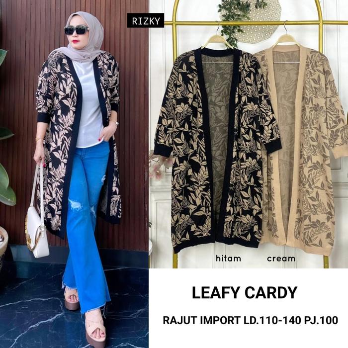 LEAFY CARDY RAJUT IMPORT MURAH