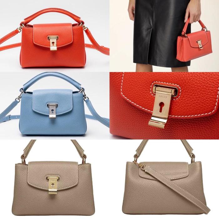 BALLY LAYKA XS LEATHER TOP HANDLE BAG ORIGINAL READY STOCK
