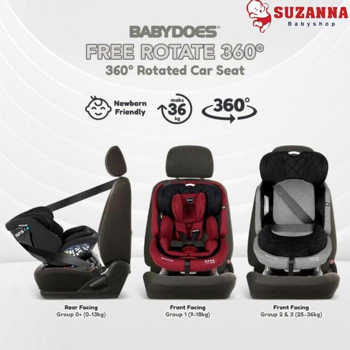 Babbydoes Carseat Free Rotate CH-QH 8749 SN