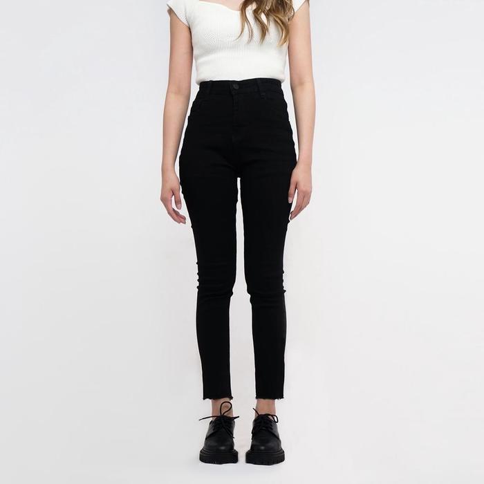 fx-23 VIERLIN - Jeans 8834 - HIGH WAIST SKINNY JEANS POLOS BASIC IMPORT Original