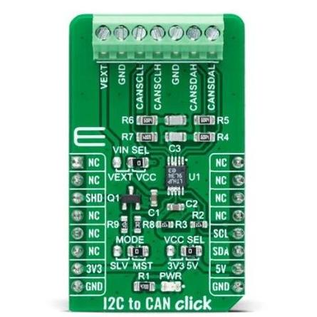 MIKROE-4644 I2C to CAN Click LT3960 I2C to CAN-Physical