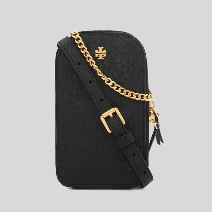 TB EMERSON PHONE CROSSBODY IN BLACK GHW