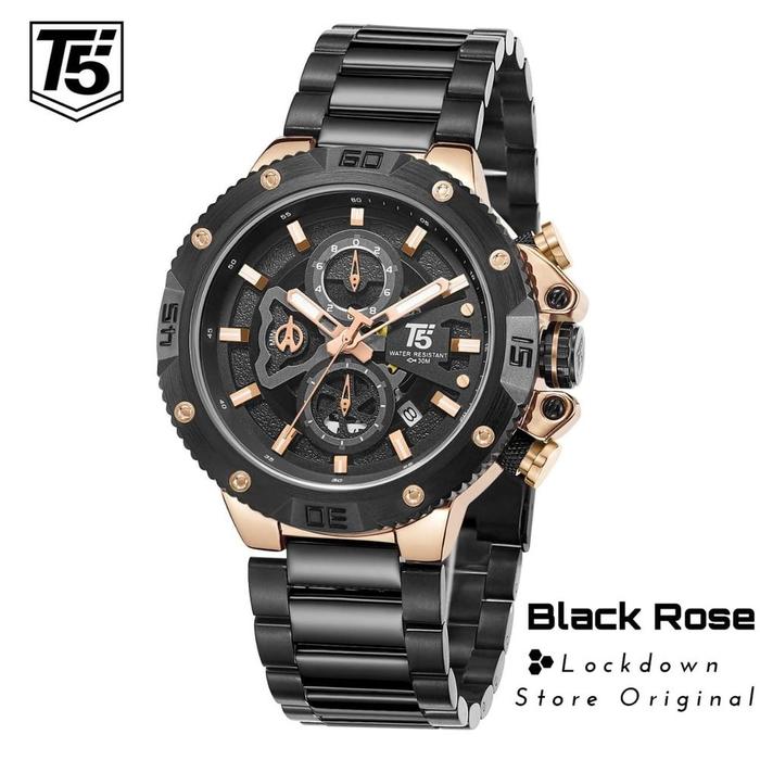 Jam T5 3705 Jam Tangan Pria T5 3705 Chronograph Original