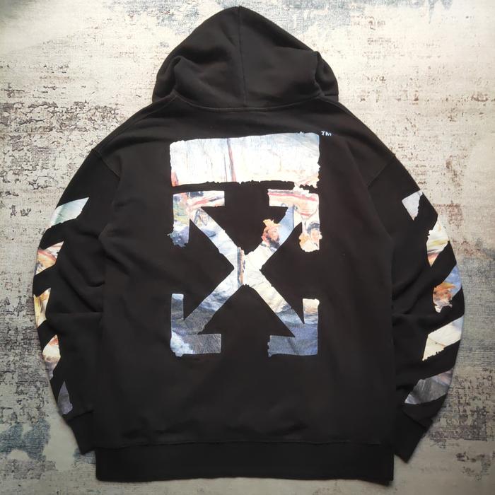 Hoodie off white second brand