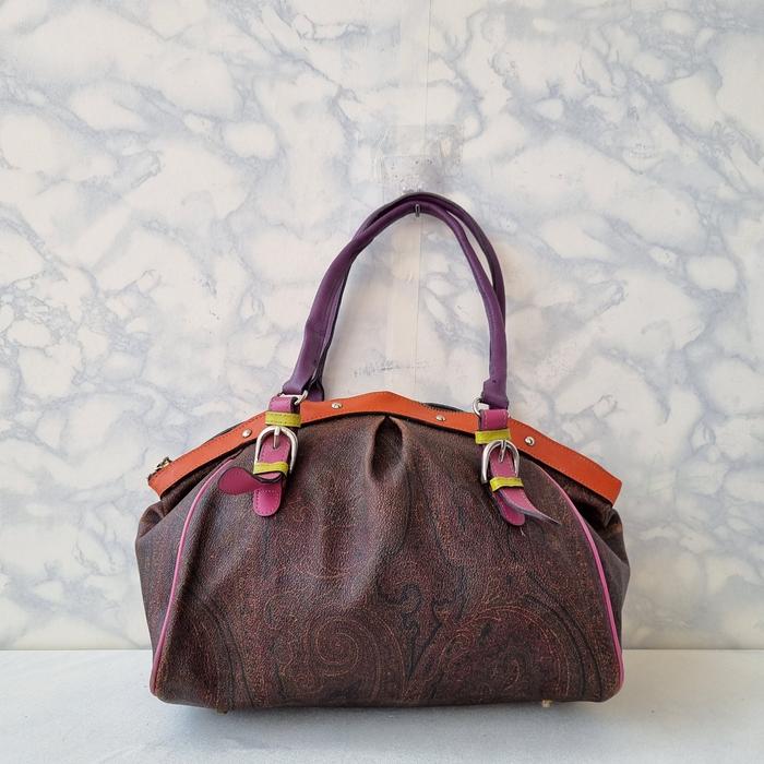 TAS TOTE WANITA ALA ETRO SECOND IMPORT / TAS TENTENG PESTA WANITA