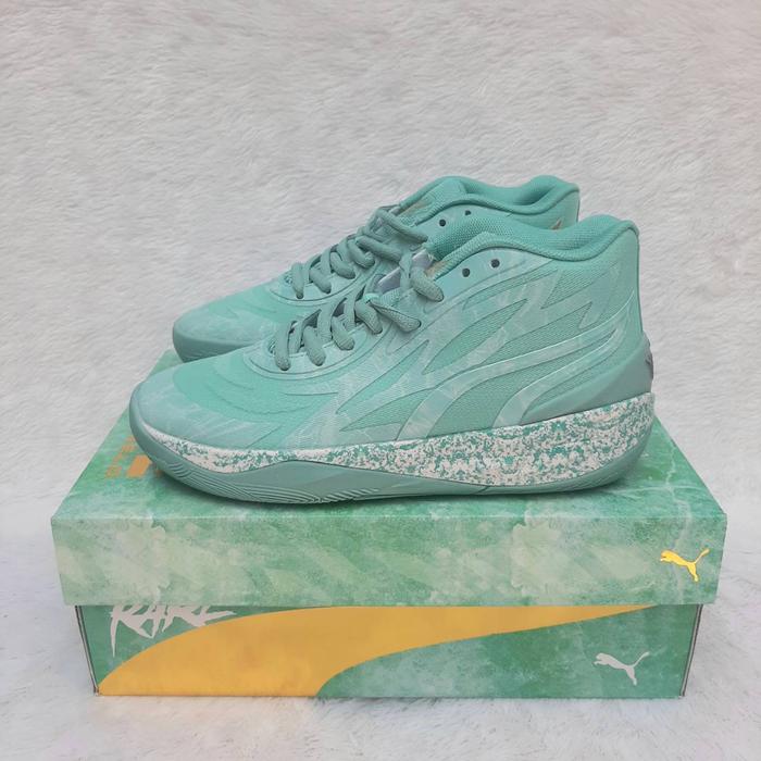 Sepatu Puma Lamelo MB.02 Jade Premium Original Bnib Size 40-45 Sneakers Pria