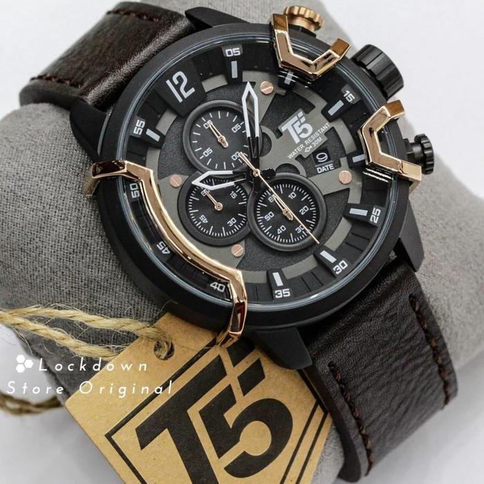 New 2024 Jam T5 3819 Original Jam Tangan T5 3819 Chronograph Jam Chronograph Jam Pria Original Jam P