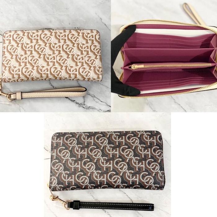 COACH LARGE ZIP AROUND LONG WALLET ORIGINAL READY STOCK