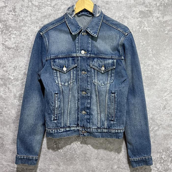 Balenciaga Denim Logo Jacket