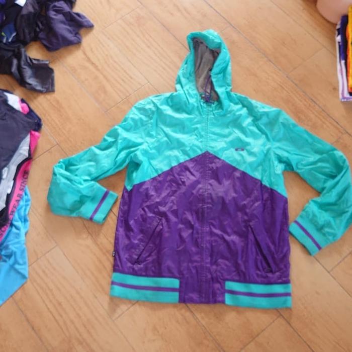 Jaket Tebal Coat Sky Jacket Vintage Musim Dingin By Oakley Original Size L