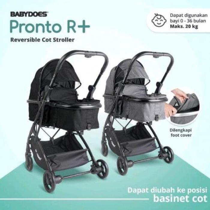 Makassar - Stroller Baby Does / BabyDoes Pronto R+ (Reversible) / Kereta Dorong Bayi