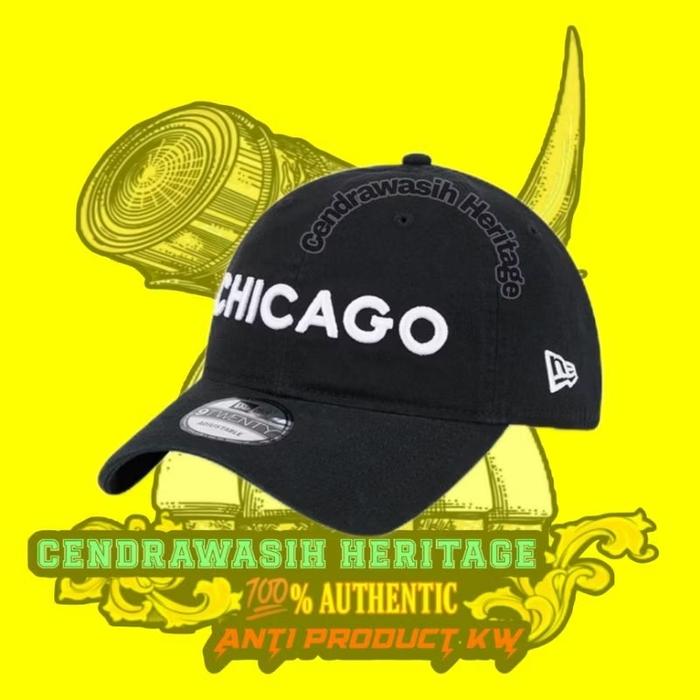 New Era 9Twenty Cap NBA Chicago Bulls Black Original