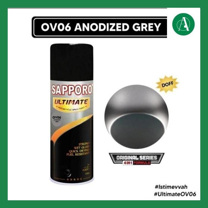 Saju* Sapporo Ultimate Ov06 Anodized Grey