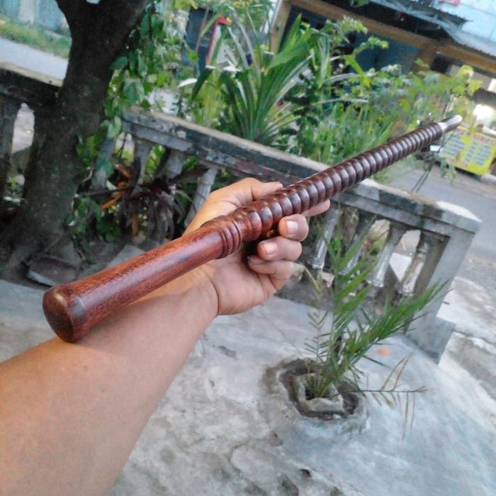 Tongkat komando kayu galih asem model tongkat komando Soekarno