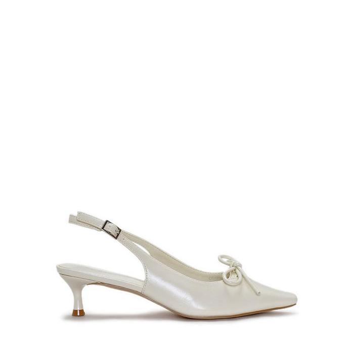 Payless Chrissie Womens Ayya Kitten Heels - Off White_04