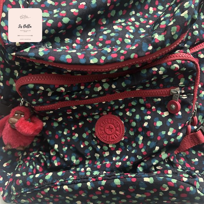 Tas ransel merk kipling asli ,kondisi bekas
