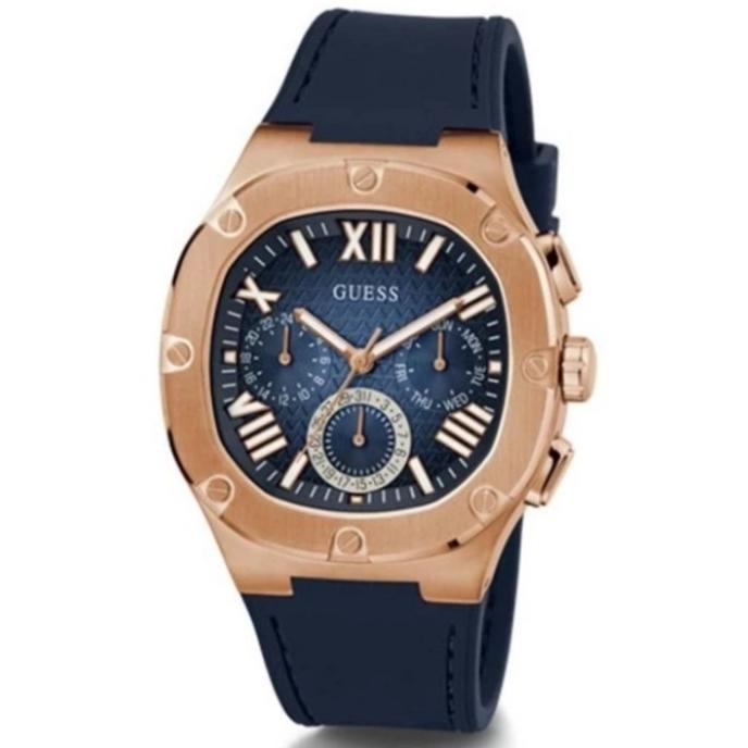 Terbaru Jam Tangan Pria Guess Original Gw0571G1 Gw0571G2 Strap Rubber Terlaris