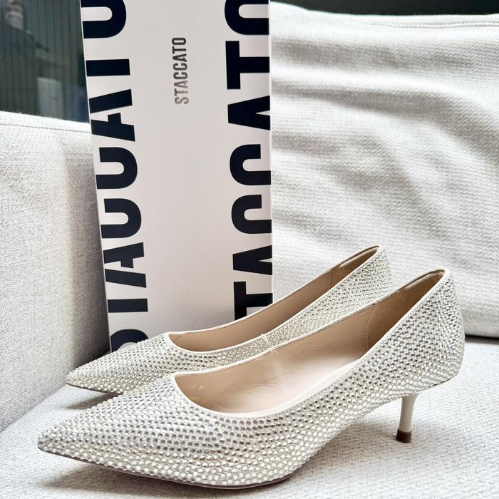 Preloved heels staccato sepatu pesta heels kondangan