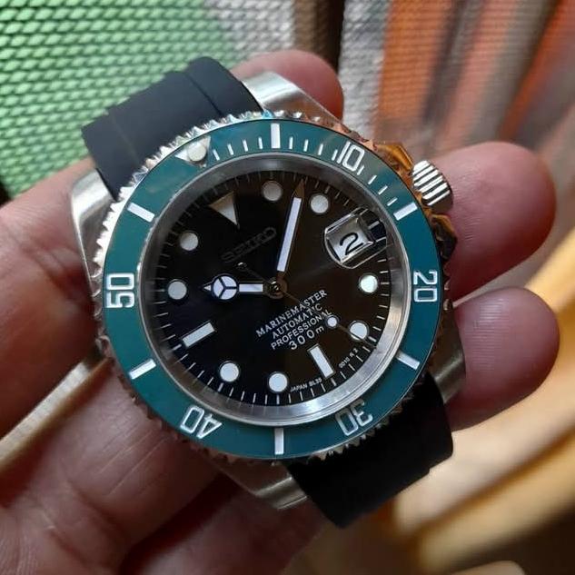 seiko mod nh35 starbuck movement srpd black mod seiko mod