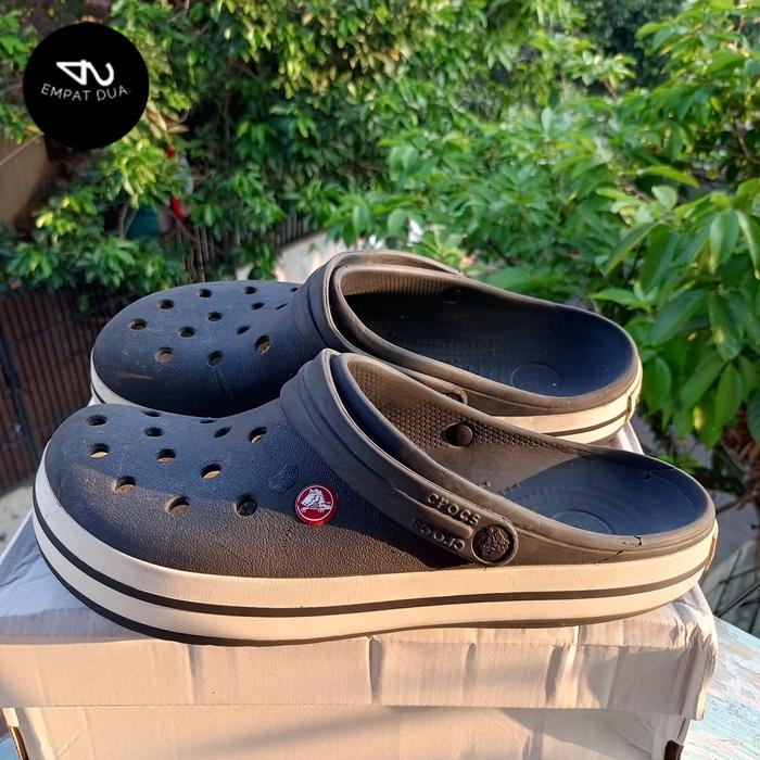 Sandal Crocs pria preloved size 43/M10