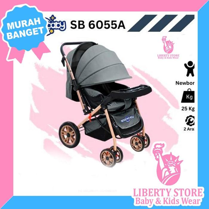 Baby Stroller SPACE BABY SB-6055A