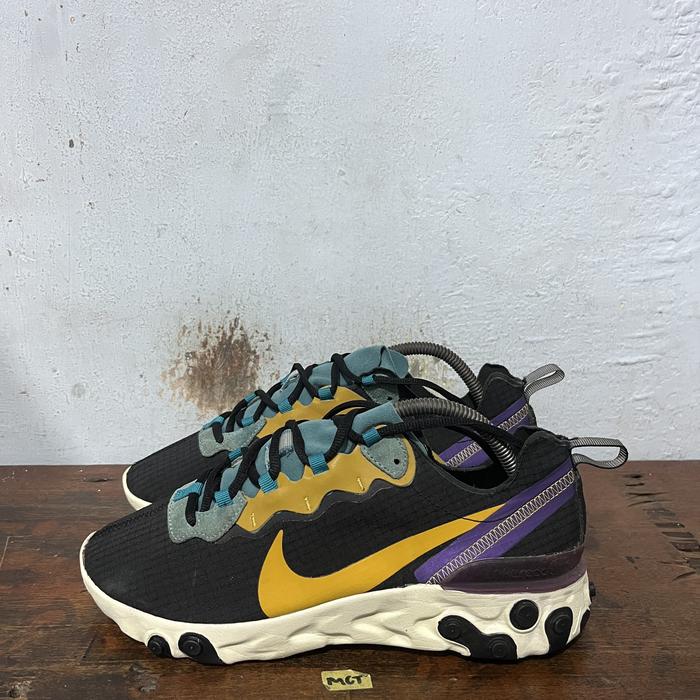 sepatu second ori nike react element 55 game royal size 42