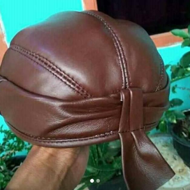 Topi Blangkon Kulit Asli Garut Original