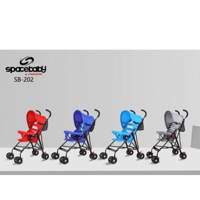 STROLLER SPACE BABY JENIS BUGGY SB-202 / KERETA DORONG STROLLER BAYI SPACE BABY SB-202