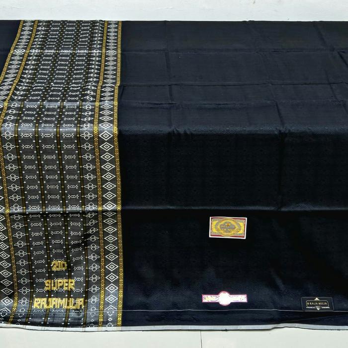 Sarung Tenun Tradisional Super Raja Mulia 210 Full Songket Sutra 1