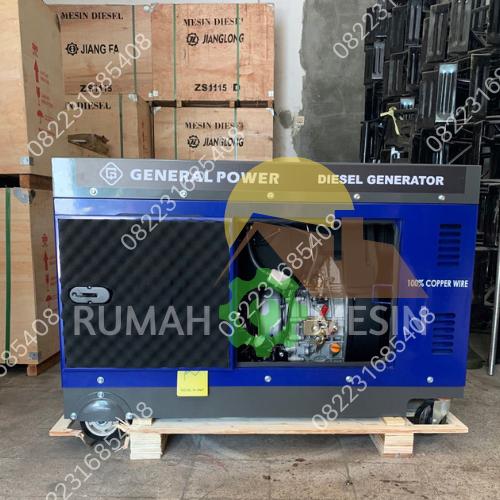 Genset Silent Diesel Solar General GDS 15000 Dual Phasae 10.500Watt