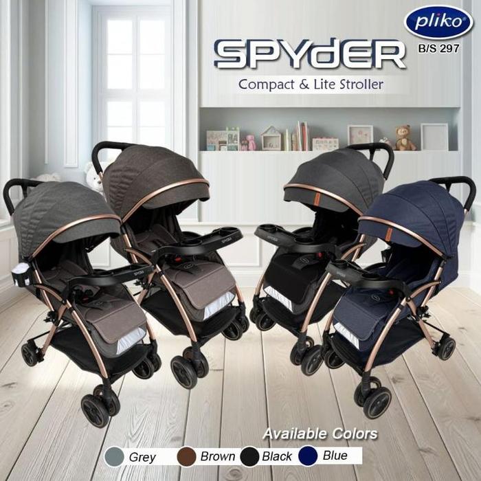 Stroller Pliko 297 Spyder / Kereta Dorong Bayi