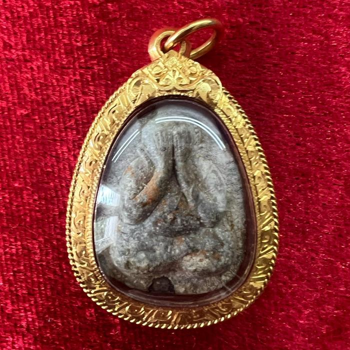 Amulet Phra Pidta“Yant Duang Lek”& “Yant Sukittima" (Soaking The Holy Water) & Ngern Takrut Nur Bail
