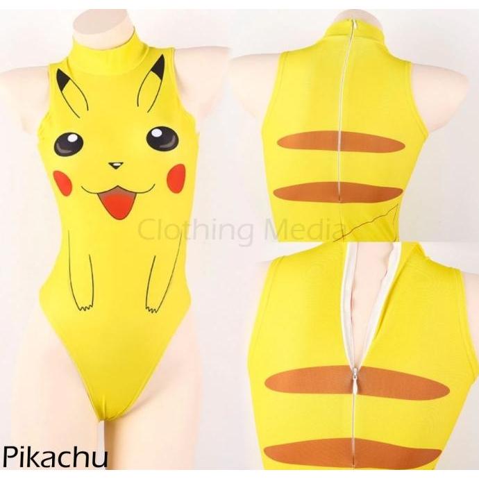 Terbaru Baju Leotard Cosplay Turtleneck Kostum Tanktop Kerah Bodysuit Thong Terlaris