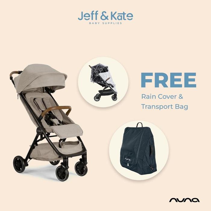 Nuna TRVL Stroller Ringan 6.6kg, Armbar Fleksibel