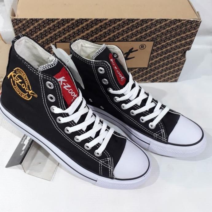 sepatu sekolah tinggi k-zoot rossi original