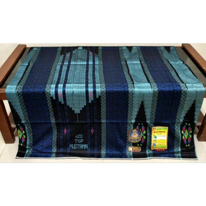 Sarung tenun Mustamin top 420 full sutra